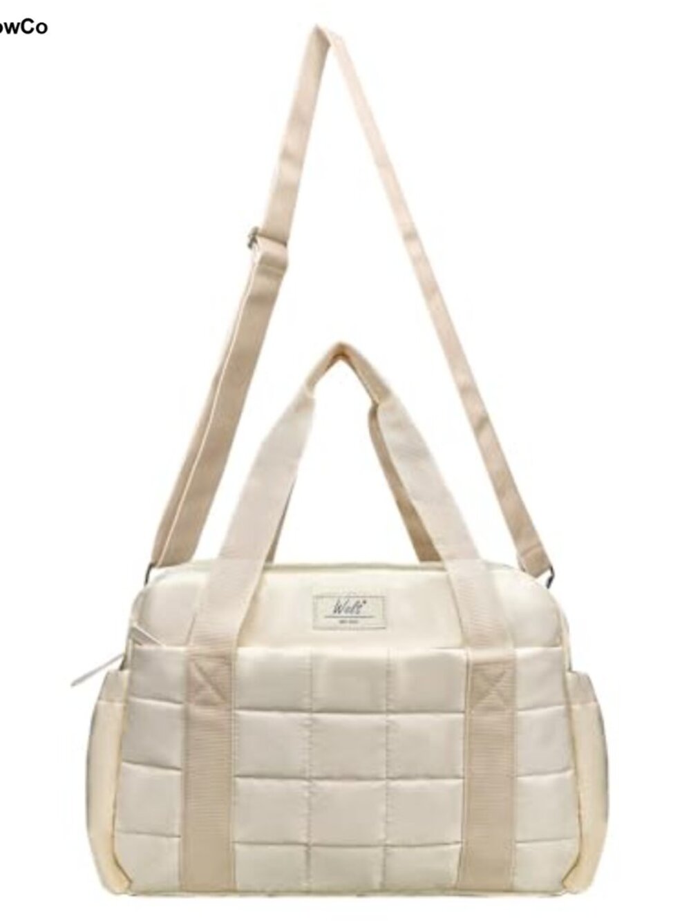 Small Gym Bag for Women, Lightweight Duffel with Wet Compartment, Carry-On Tote